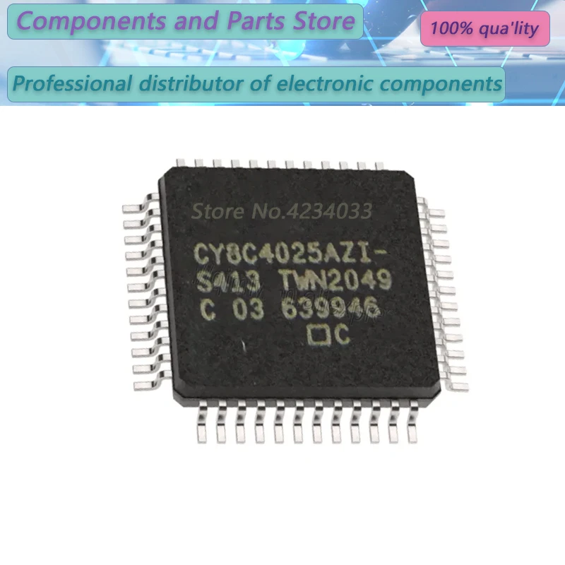 

5PCS CY8C4025AZI-S413 CY8C4025AZI CY8C402 5AZI-S413 TQFP-48 Новинка 100%