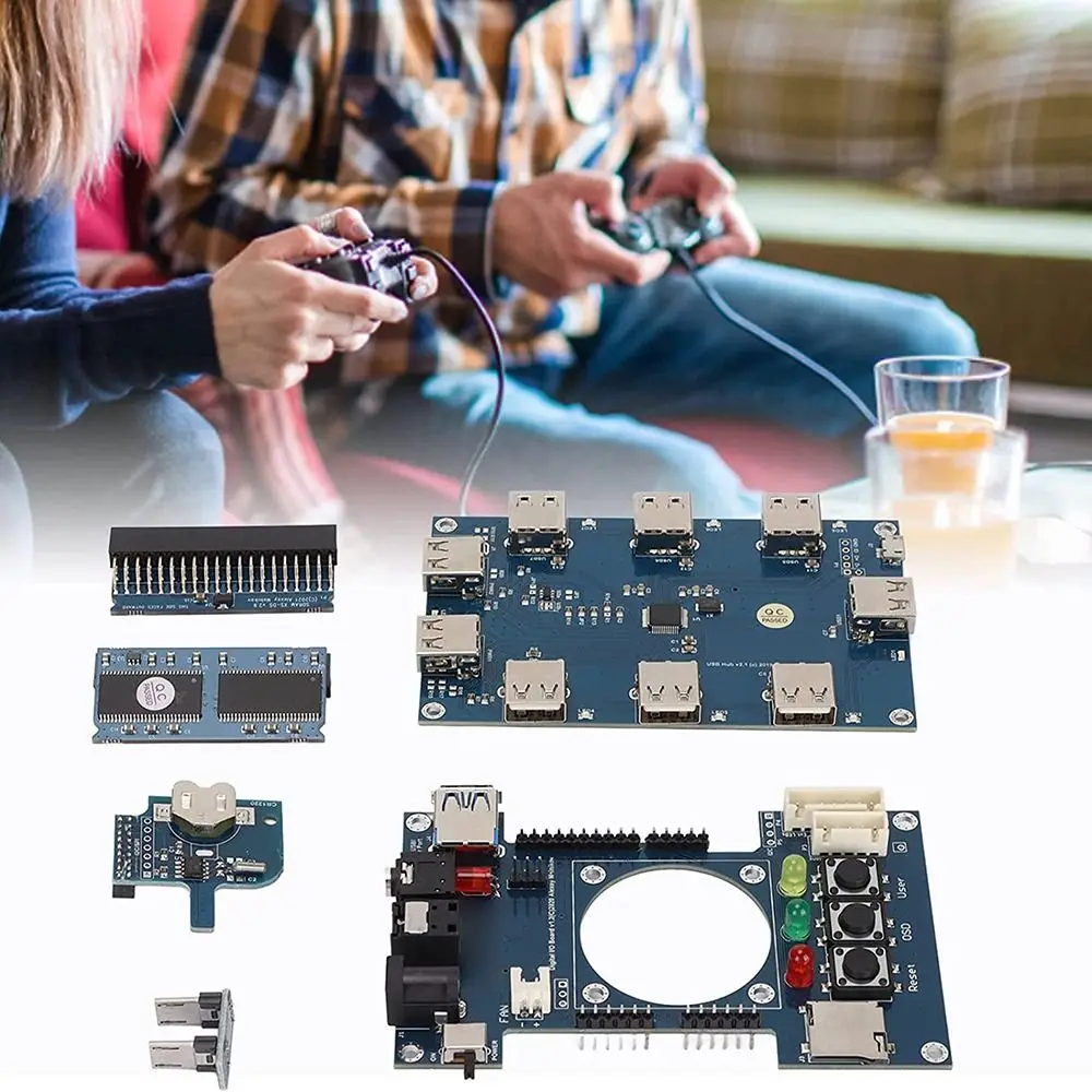 

Gaming Console SDRAM DIY Adapter Boards for Mister FPGA for Terasic DE10-Nano IO Board Kit IO HUB