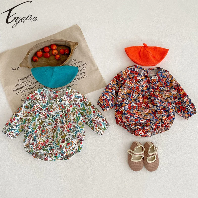 

Весенне-осенний Детский комбинезон с длинным рукавом для девочек