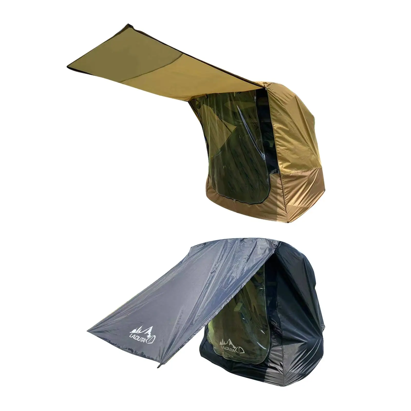 

Car Trunk Tent Sunshade Rainproof Rear Tent For Self-driving Tour Barbecue Camping Car Tail Extension Tent UV Protection
