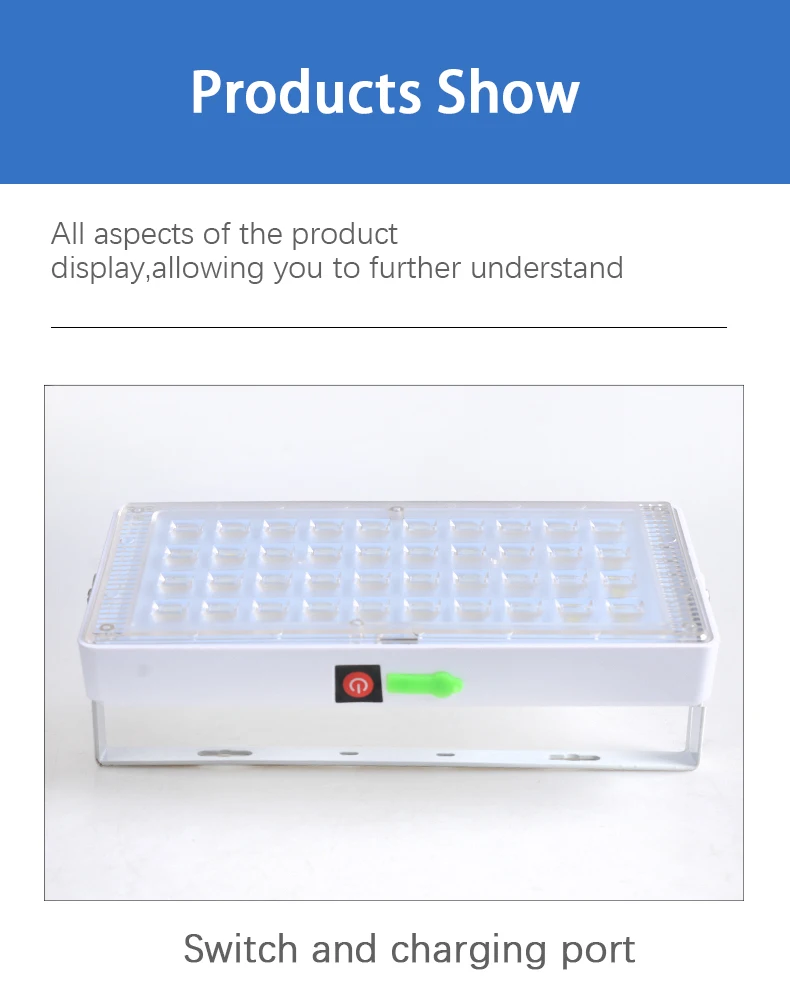 Литиевая аккумуляторная батарея светодиодный фонарь для чрезвычайных ситуаций