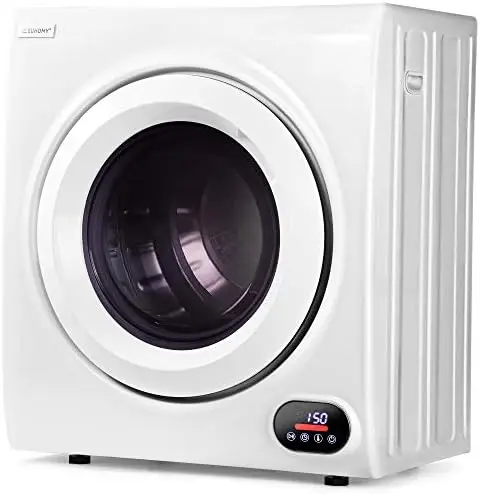 

Dryer for Clothes 2.65 cu ft Front-loading Laundry Compact Dryers,1400W Small Dryer Machine, LED Control Panel with Exhaust Pipe