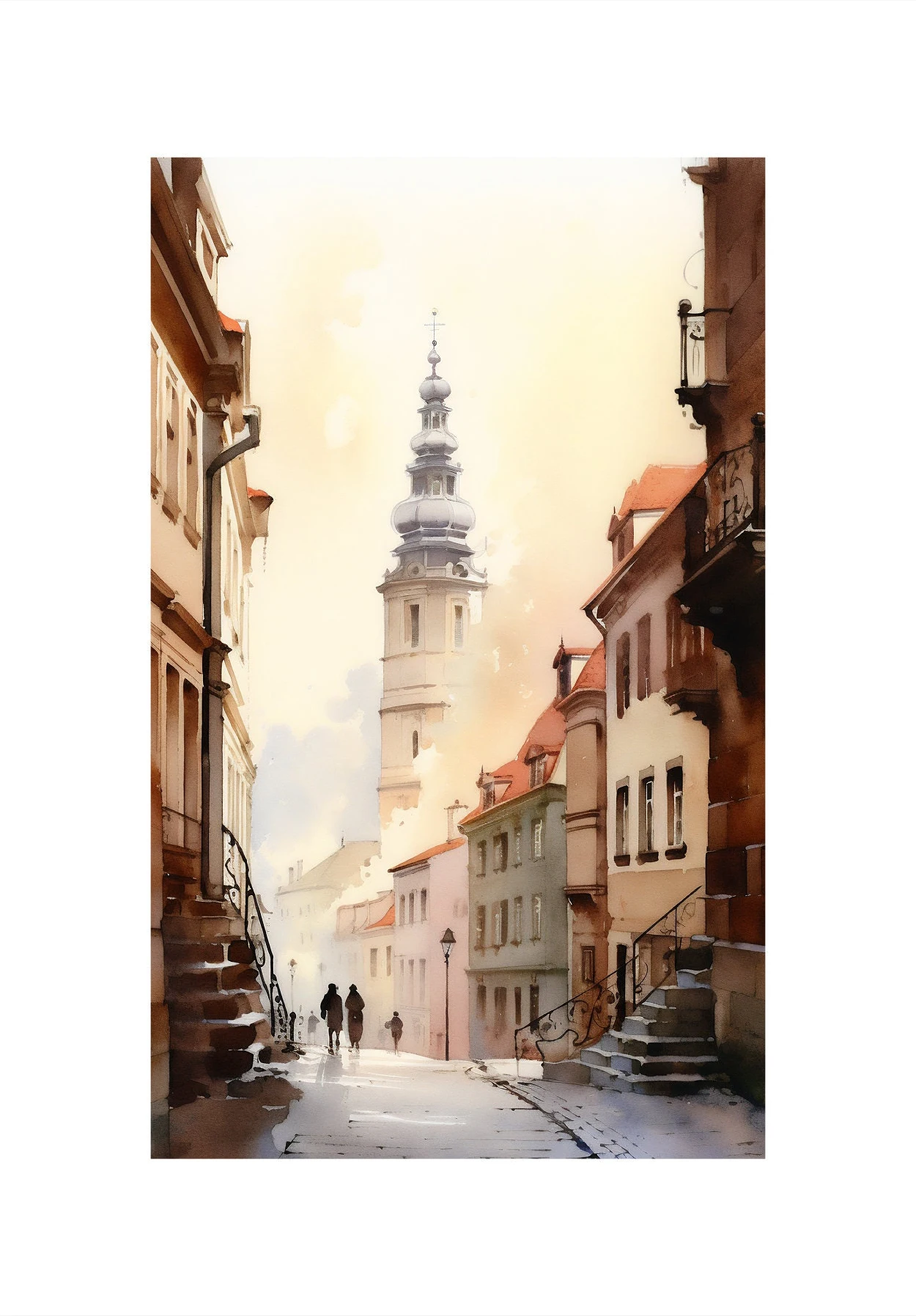 

Водочный пейзажный постер "Вокруг света", печать на холсте