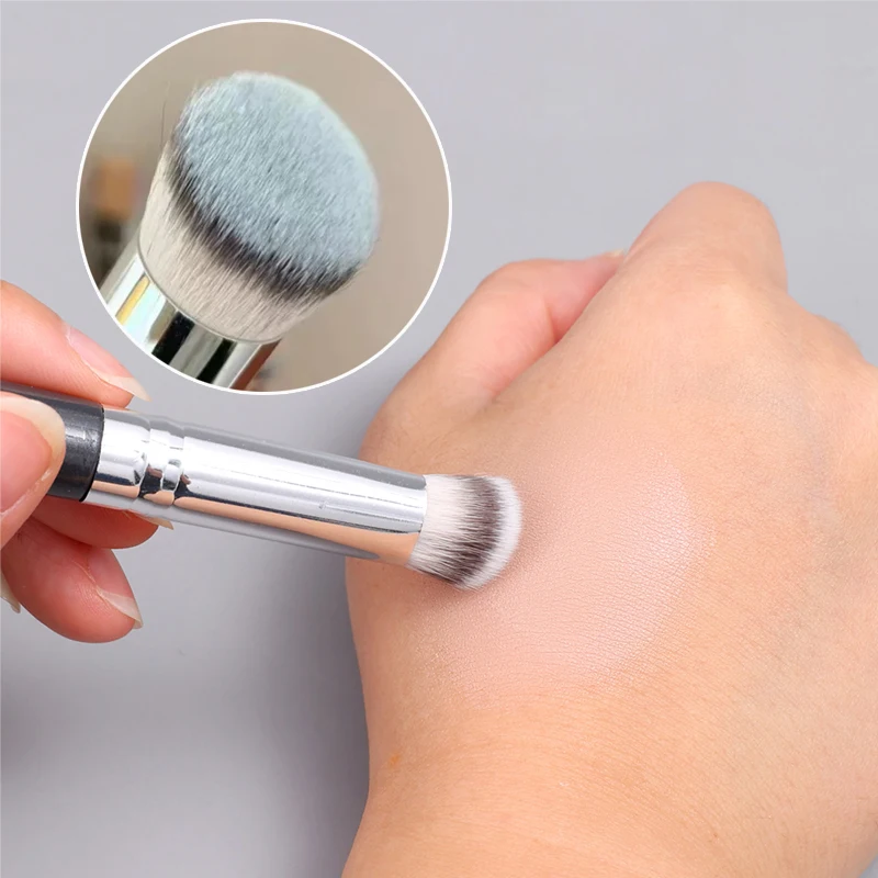

Professional Angled Makeup Brushes 1/3PCS Cover Dark Circle Foundation Concealer Cream Contour Brush Face Beauty Make Up Tools