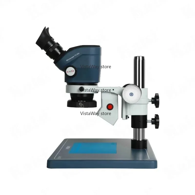 Фото Kaisi TX-50S Microscopio For Pcb Bga Mobile Repair With144 LED Light 7-50X Microscopes №3