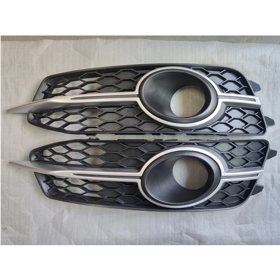 

Подходит для рамы противотуманных фар Audi S6, A6L, C7, накладка на противотуманную фару S6, обновление 12-15, сетка противотуманных фар S6