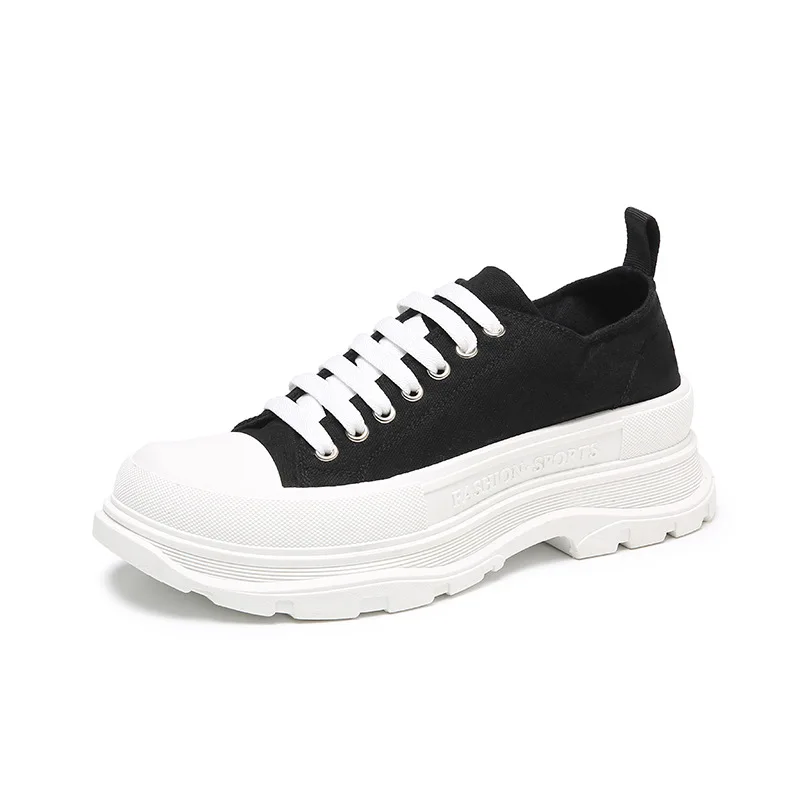 2023 Autumn New Platform Canvas Couple Casual Internet Celebrity Fashion Men's and Women's Fashion Shoes