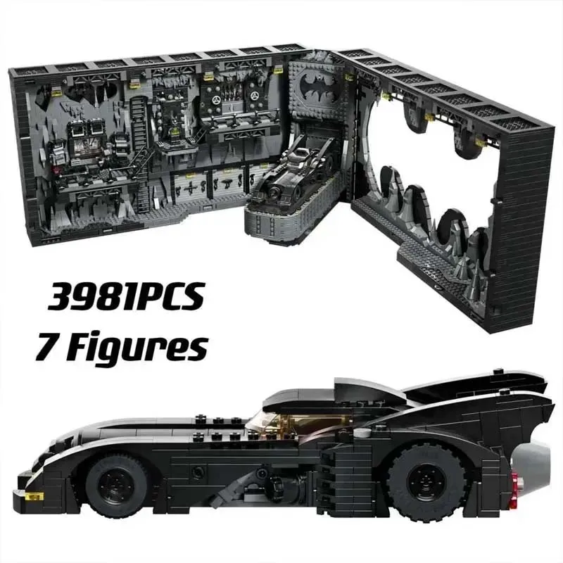 76252 Batcave Shadow Box Классическая модель игрушки для детей и мальчиков подарки на день