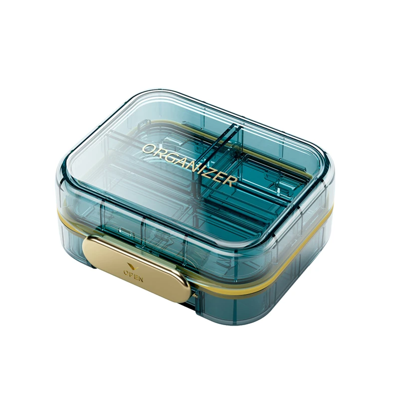 

Дорожный органайзер для таблеток, коробка для влагостойких таблеток, Карманный Кошелек, портативный контейнер для таблеток с витаминами