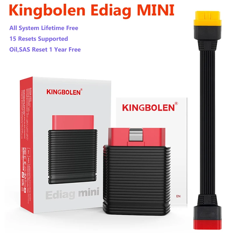 2024 Ediag Mini Auto Diagnostic Tool Все автомобили Полная диагностика системы 15 сбросов