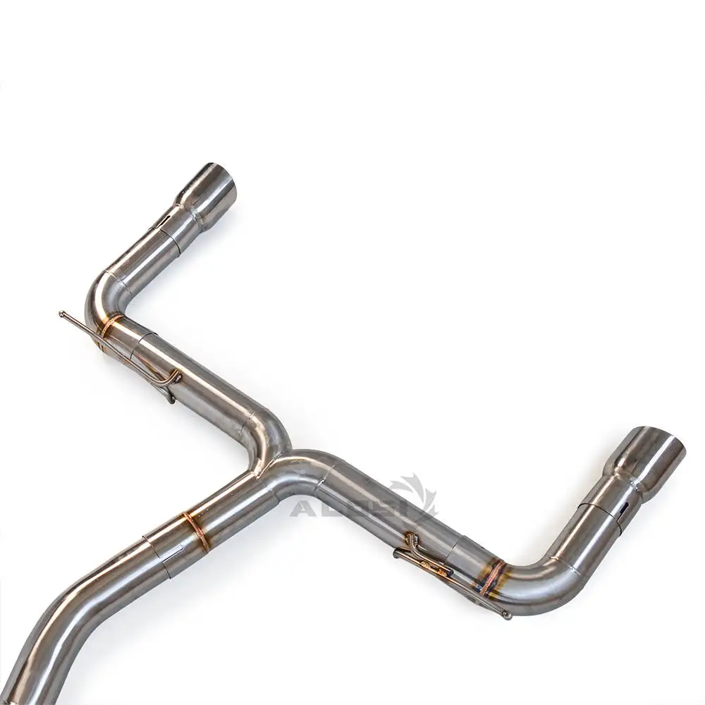 Фото Выхлопная система Catback для BMW 330i F30 2.0t 2012-2018 Высокопроизводительная выхлопная система из нержавеющей стали с задней частью без глушителя спортивный автомобиль су №5