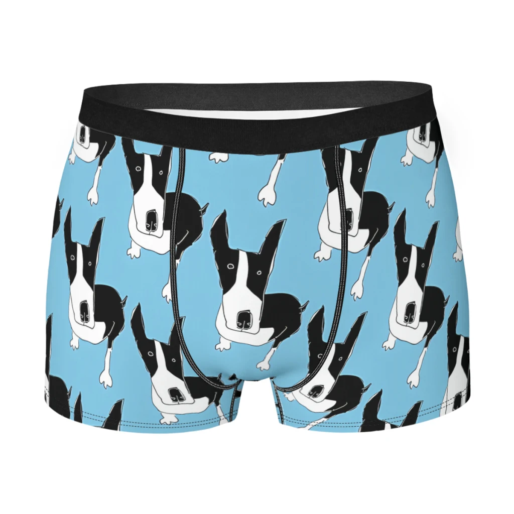 

Novelty_76715707 Men Boxer Briefs Bull Terrier Pet Dog Breathable Creative Underwear High Quality Print Shorts Birthday Gifts