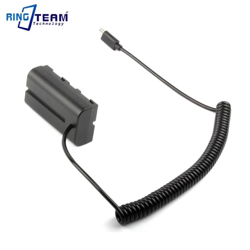

All-in-one TYPE-C to NP-F550 Spring Cable Suitable For Sony Camera MVC-FD95 FD97 Dummy Battery Box Full Decoding