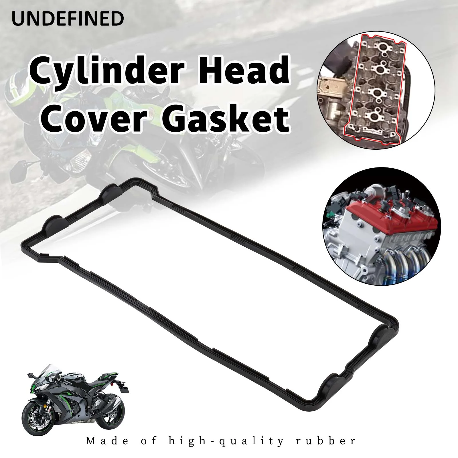 

Прокладка крышки головки цилиндра для Kawasaki ZX1000 Ninja ZX-10R ZX10R 2004 2005 2006 2007 2008 2009 2010-11061