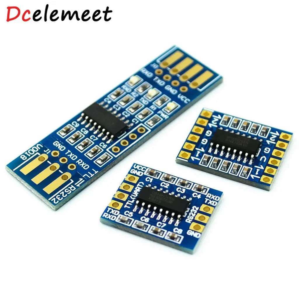 

1pc RS232 SP3232 TTL to RS232 Module RS232 to TTL Service Cable Brush Line Serial Port Module Single Dual Channel