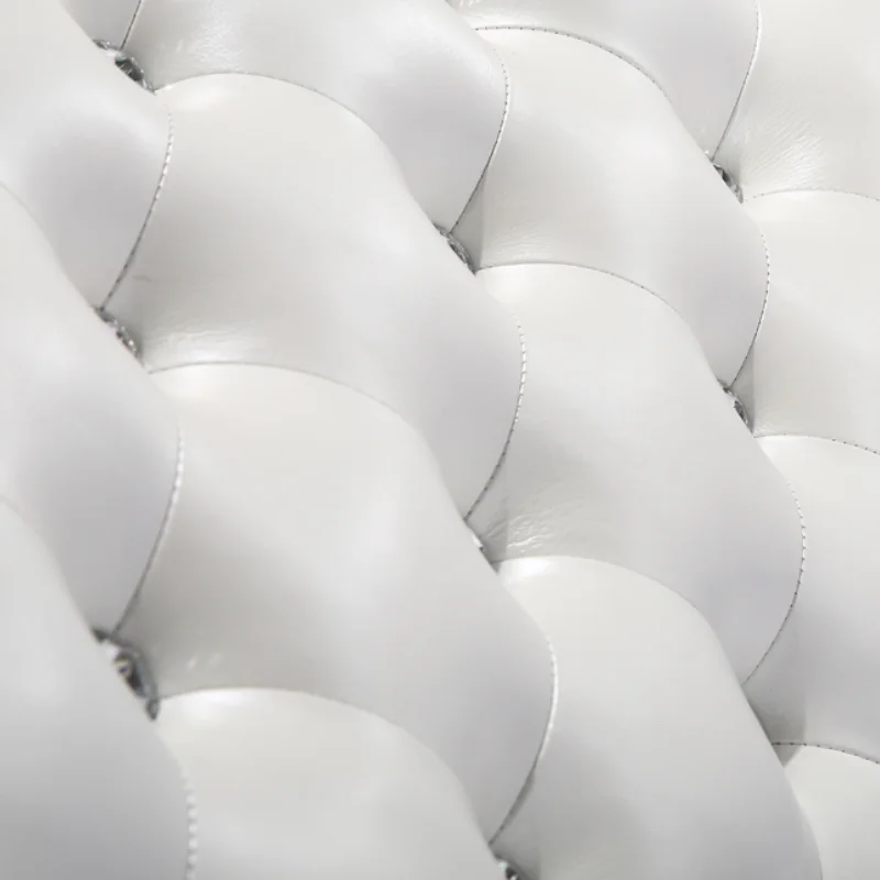 Европейская круглая кровать принцессы элегантная белая вилла королевского