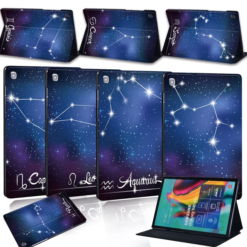 

Case for Samsung Galaxy Tab A8 10.5" Tab A7 lite 8.7" S6 Lite 10.4" Constellation Cover Tab S4 S5e S6 10.5 inch Tab S7 11" Funda