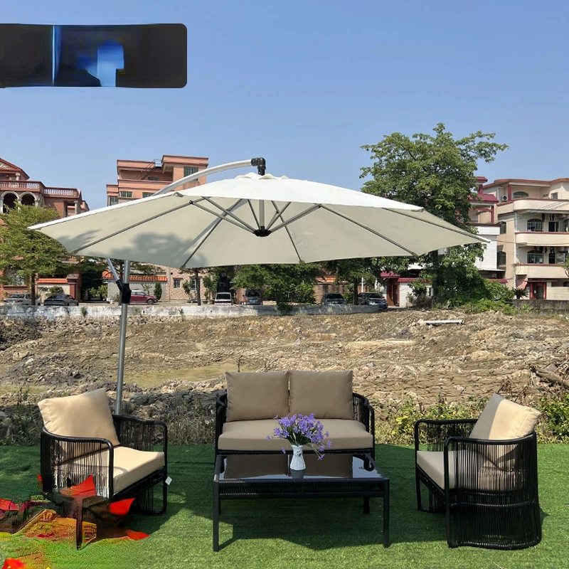 

Outdoor Recreational Furniture Courtyard Garden Small Sofa Outdoor Terrace Balcony Rattan Chair Outdoor Waterproof