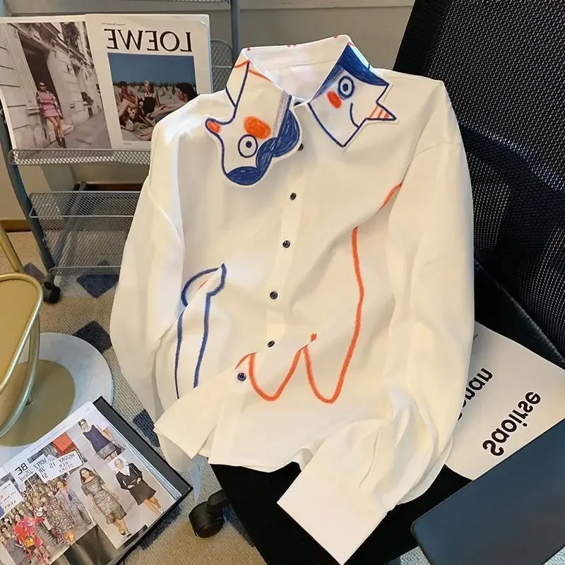 Женская футболка с лацканами