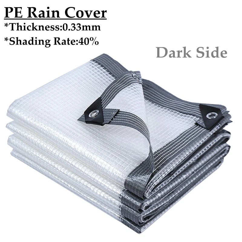 Сетчатый усиленный навес для беседки 0 33 мм ПЭ Брезентовая пленка покрытие
