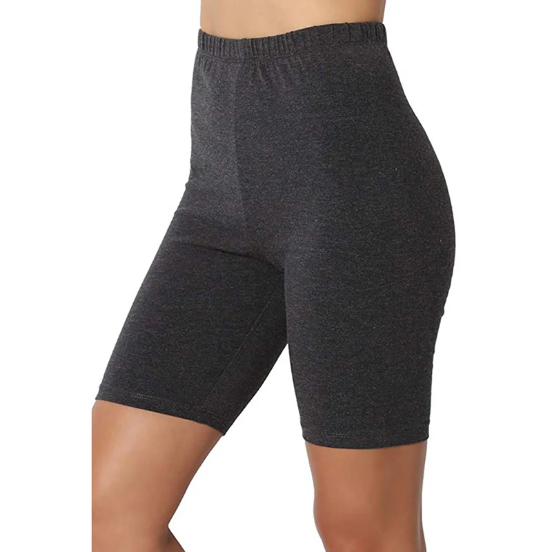 

Fitness Leggings For Women 2022 Casual Summer Bottom Elastic Waist Slim Pants Knee-Length Trousers Ladies Leggings For Female