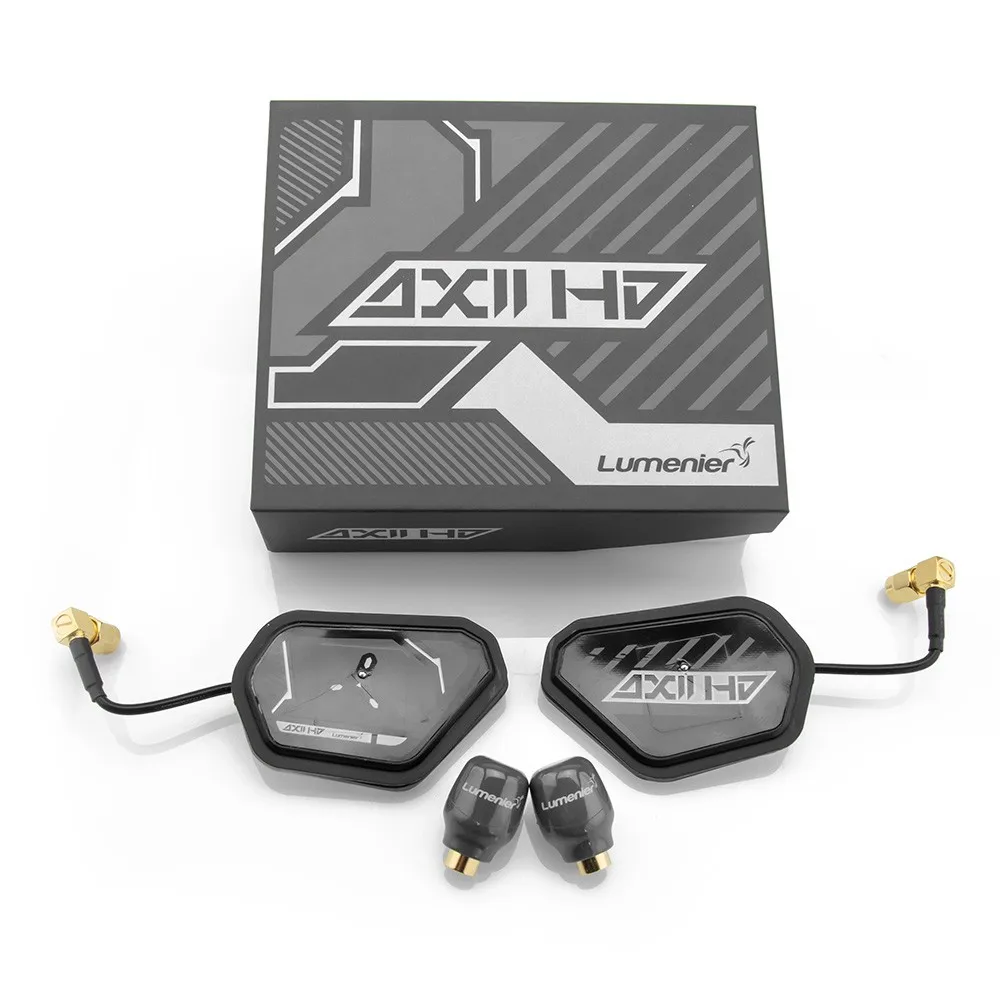 Lumenier AXII HD патч 5 8 GHz 8.2dBi с Stubby 2.2dbi LHCP комбинированная антенна Набор для DJI Digital FPV