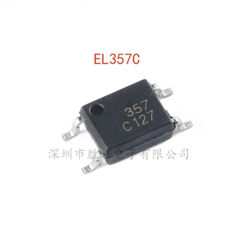 (10 шт.) Новый оптический транзистор с входным напряжением постоянного тока EL357C EL357 SOP-4 интегральная схема EL357C
