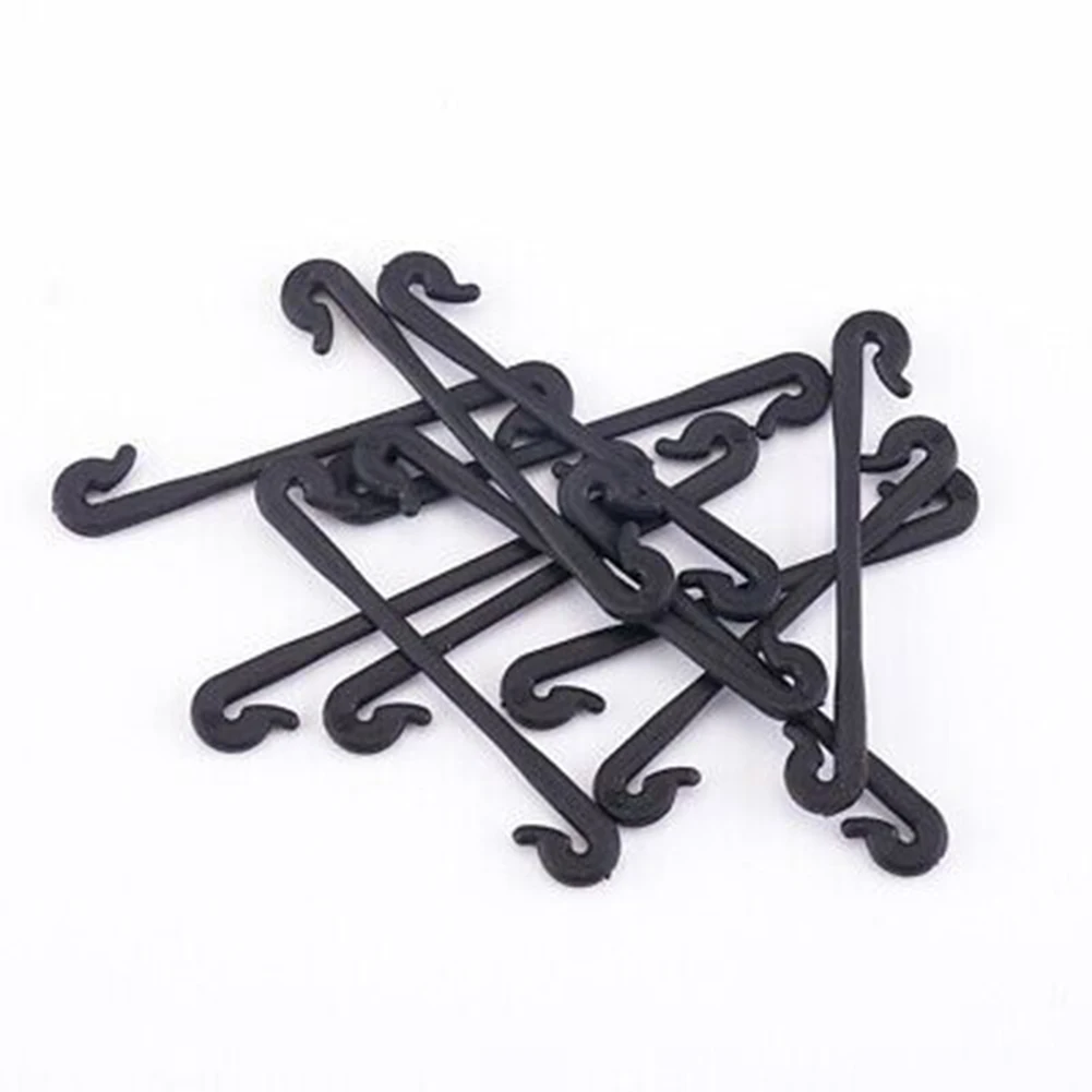 

50Pcs U Type Plastic Plant Fixing Clips Tomato Support Clips Grape Rack Mesh Fasteners Gardening Agricultural Bundling Line Cage