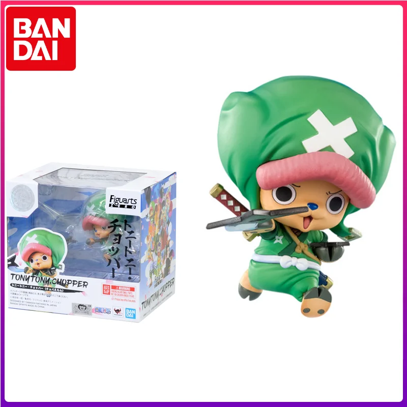 

Bandai Genuine One Piece Anime Tony Tony Chopper Action Figures Collectible Model Ninja Apparel Ornaments Toys Gifts for Kids