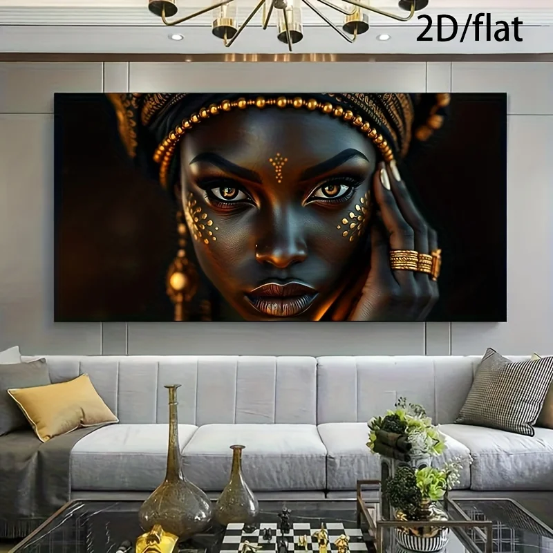 

Женский портрет на холсте HALFLEMART