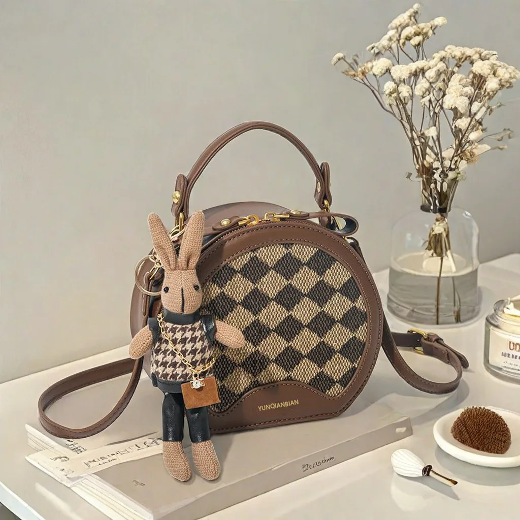 Мода Ins2024 Новые сумки на одно плечо Женские в стиле вестерн Sle Простой