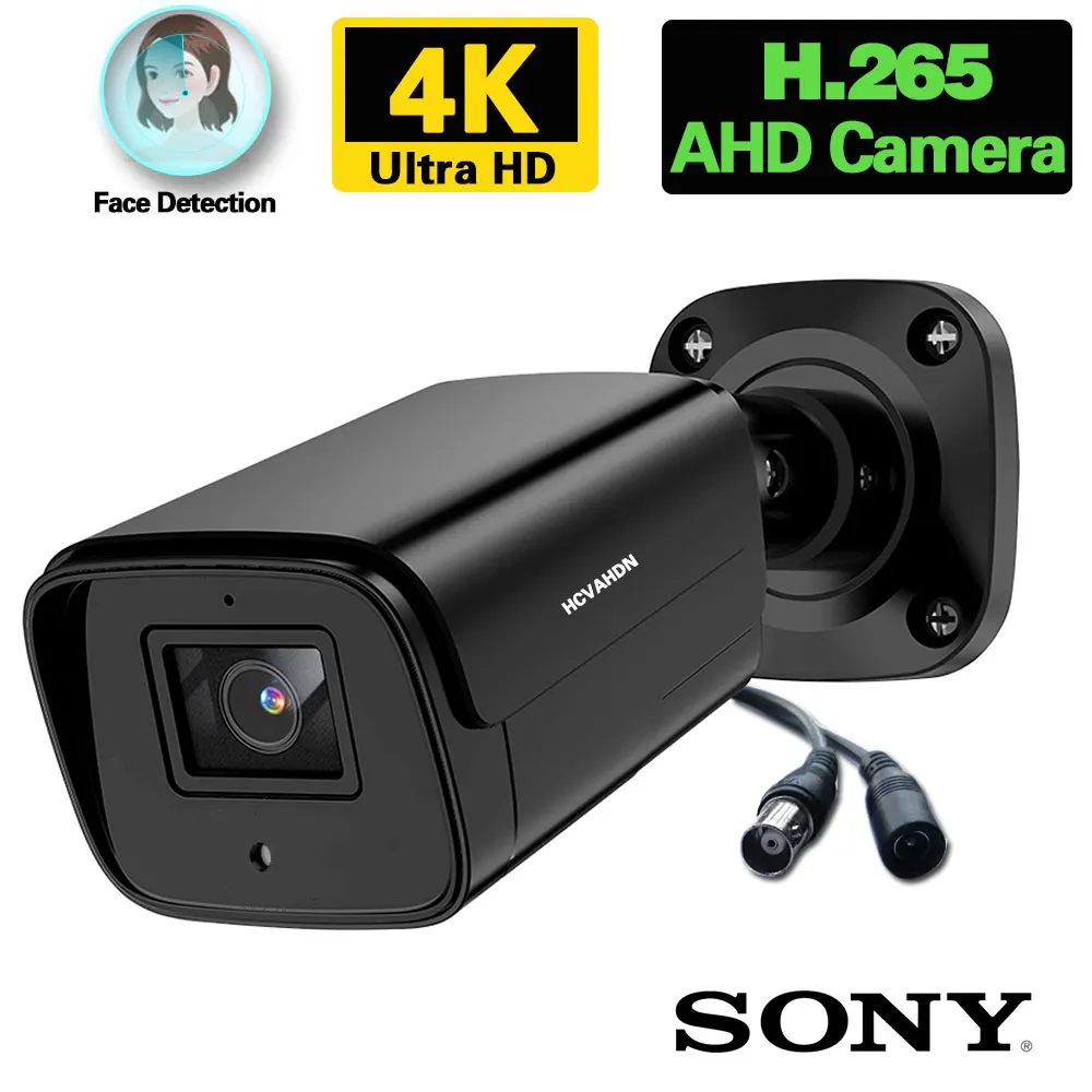 

Камера видеонаблюдения 4K AHD, наружная Водонепроницаемая аналоговая камера видеонаблюдения с функцией распознавания лица, 8 Мп, BNC, 5 МП, H.265, ч...