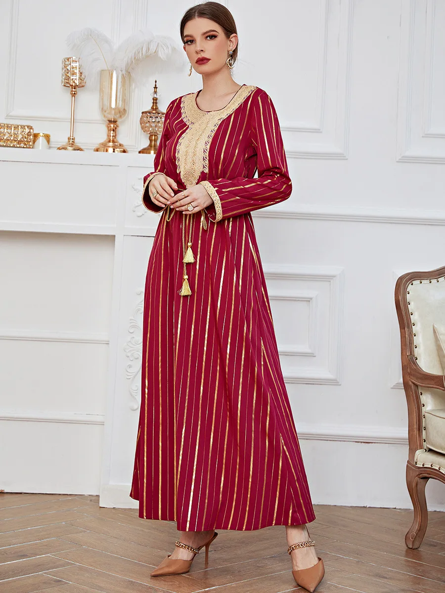 Kaftan African Dresses for Women Abaya Dubai Turkey Islam Arabic Bangladesh Muslim Modest Dress Robe Longue Femme Vestidos Longo
