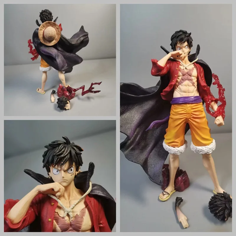 

One Piece Luffy фигурки обезьянки D. Luffy 2 головы экшн-фигурки аниме Коллекция ПВХ модель куклы игрушки подарки на день рождения ребенка