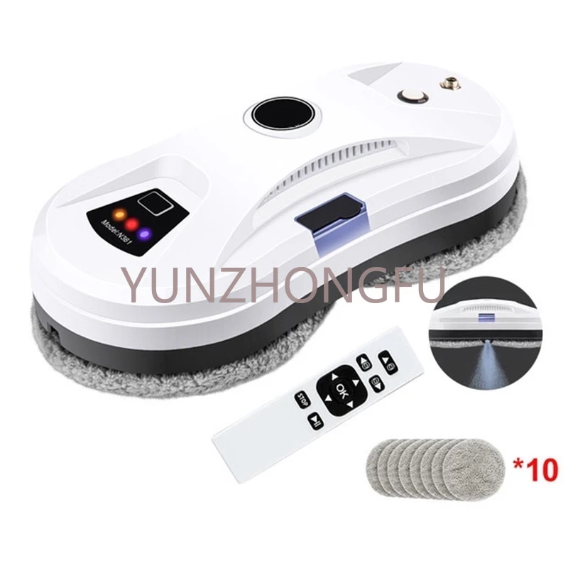 

Smart Water Spray Window Cleaner Robot With Automatic Water Spray Function Anti-fall Magnetic Glass Tile Wall Cleaning Tool