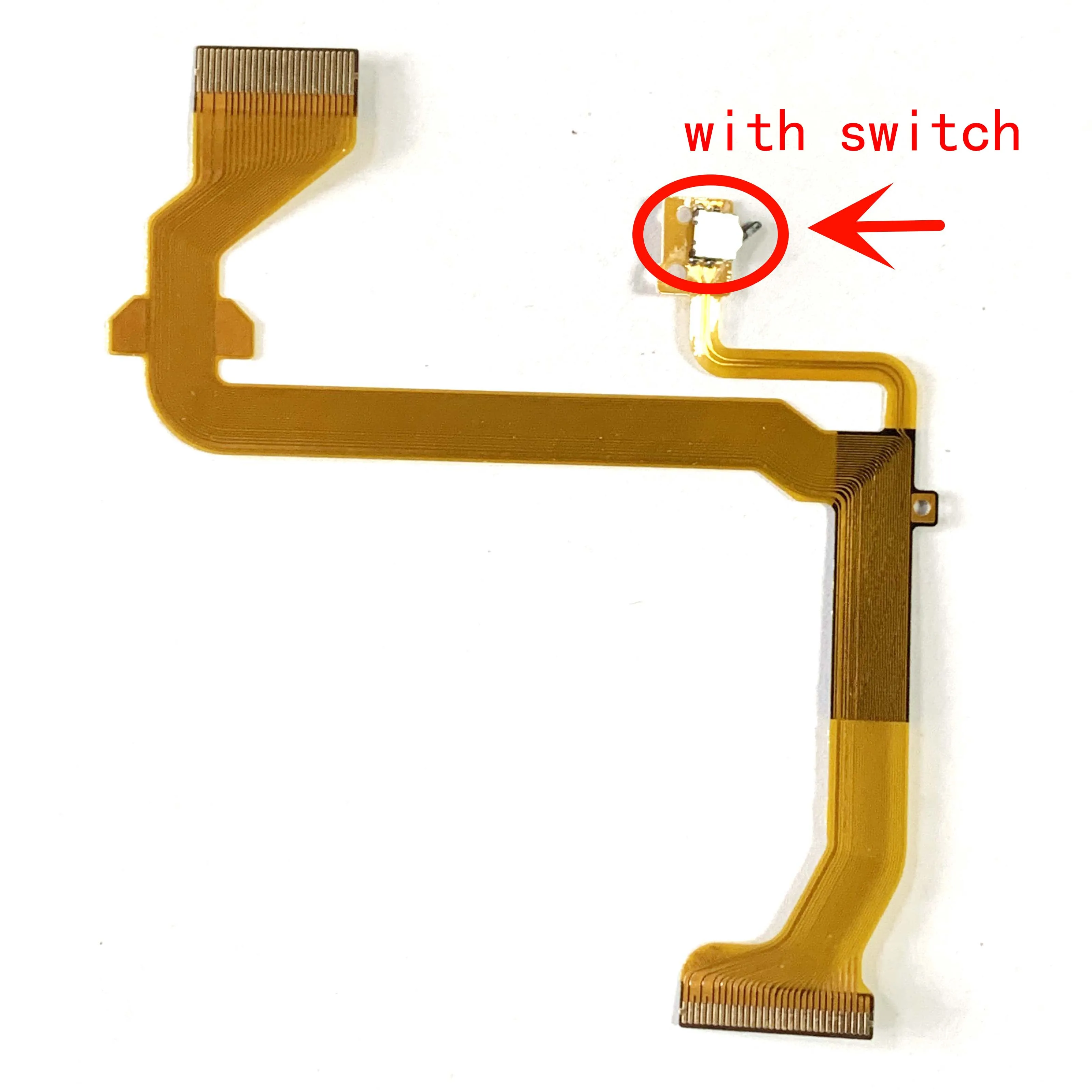 Новый гибкий ЖК-кабель для камеры Panasonic NV-GS19 GS21 GS25 GS28 GS31 GS35 DV запасная часть с микропереключателем Новый гибкий ЖК-кабель для камеры Panasonic NV-GS19 GS21 GS25 GS28 GS31 GS35 DV запасная часть с микропереключателем