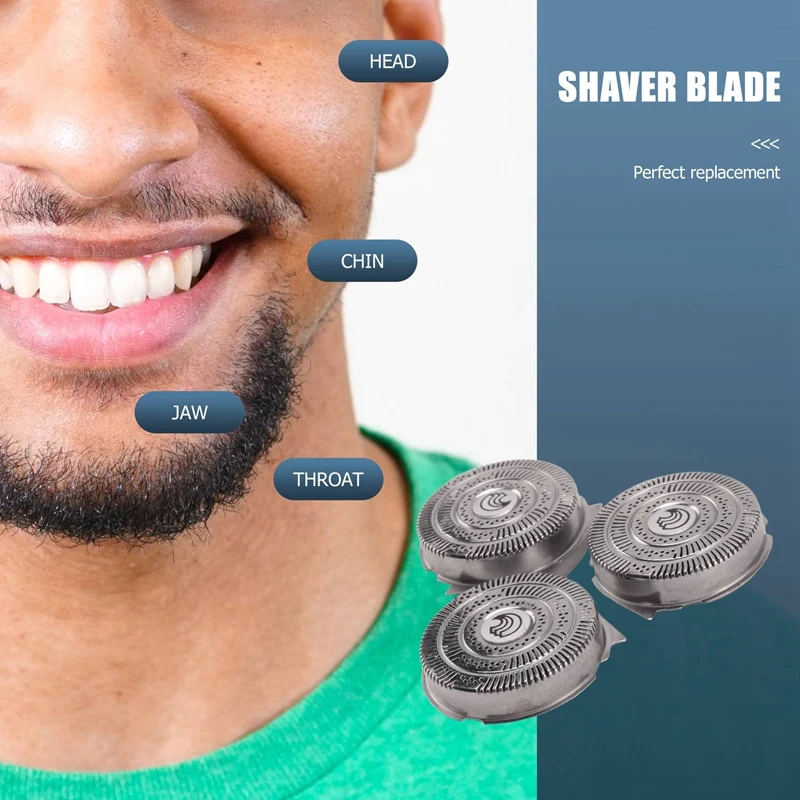 3 шт. сменная головка HQ9 лезвие для бритвы HQ9100 HQ9190 HQ9070 HQ9170 HQ9020 HQ8160 HQ8250 HQ9090