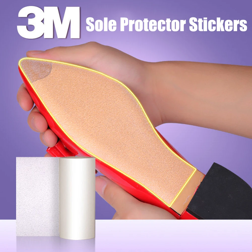 Sole Protector for High Heels Shoes Women Sandals Outsole Insoles Self-Adhesive Ground Grip Non-Slip Shoe Repair Sole Stickers