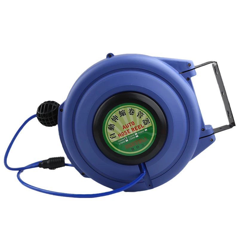 Automatic Compressed Air Hose Reel Retractable Telescopic Pu8*5 Pu10*6.5 Pu12*10 10m 15m 20m 25m