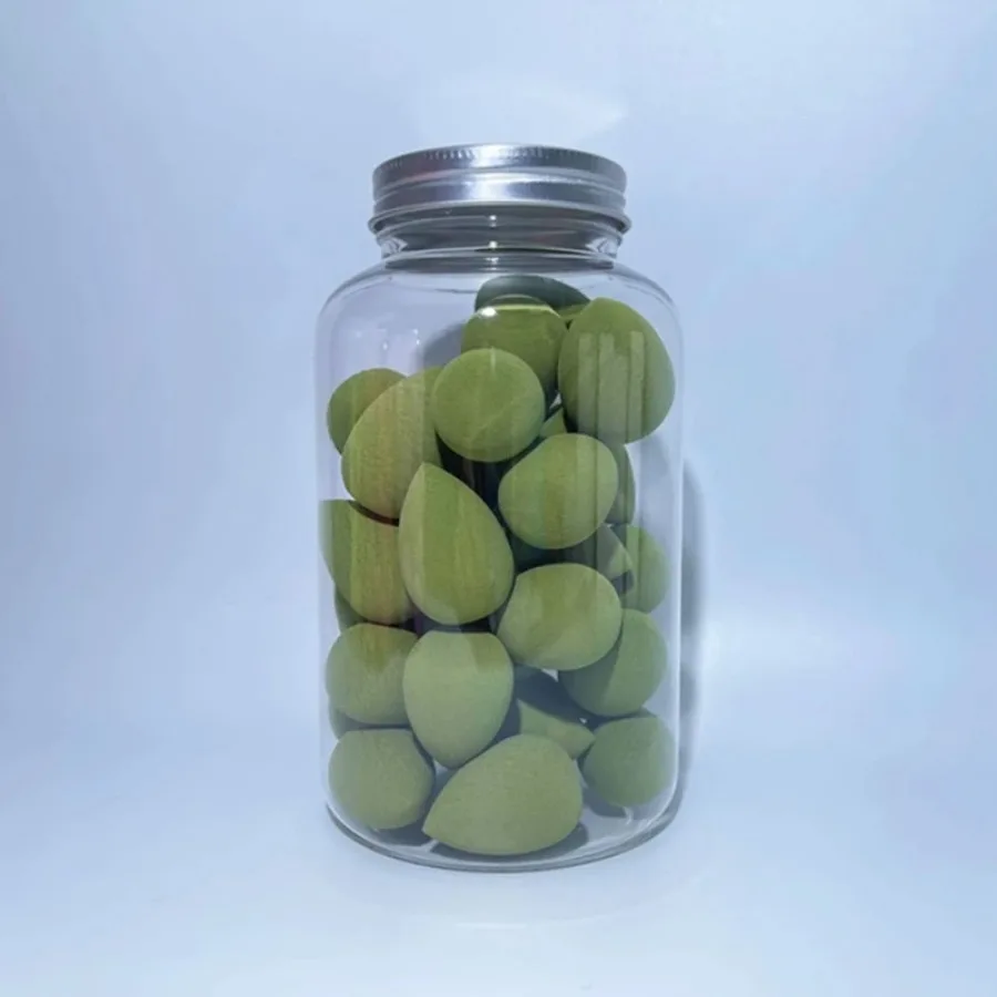 Мини-спонж для макияжа 40 шт. сухие и влажные ватные диски нанесения тонального