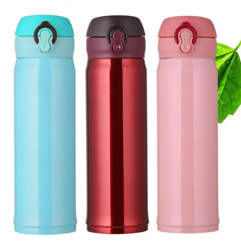 

Stainless Steel Vacuum Bouncing Cup Creative Insulation Cup Double Layer Portable Cup Business Gift Cup FreeShipping WaterBottle