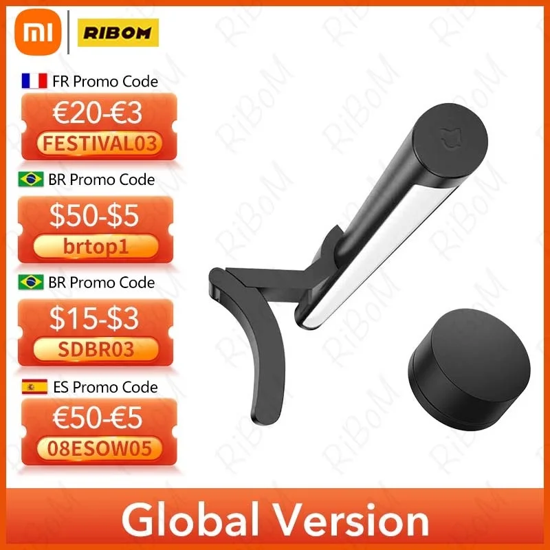 

Настольная лампа Xiaomi Mijia, складной светильник с защитой для глаз, с беспроводным дистанционным управлением, для монитора компьютера