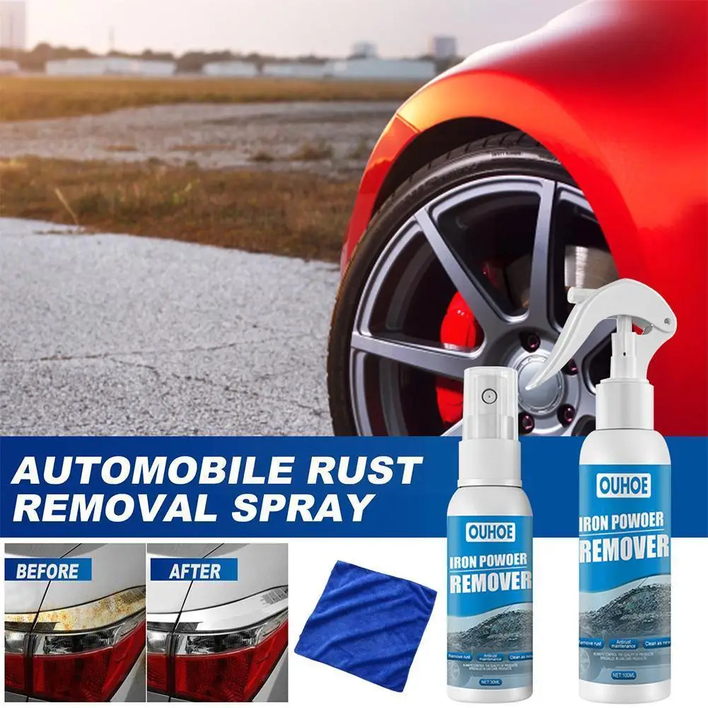 

Automobile Iron Powder Derusting Spray Anti Rust Derusting Cleaning Agent Tool Agent Decontamination Products Derusting Car N3I1