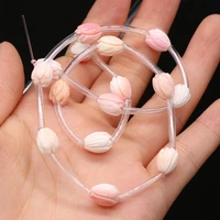 2021 ladies hot selling fashion new natural shell buds are used to make diy jewelry necklace bracelet size 8x10mm 15 pcspiece