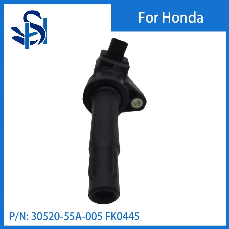 30520-55A-005 FK0445 Катушка зажигания подходит для Honda Fit 4 1.2 1.3 1.4 CITY 1.5L CR-V 3 FR-V Civic 1.3L 1.8L 2.0L 2005-2020 (art.: 3920cd63778ff) - 3920cd63778ff