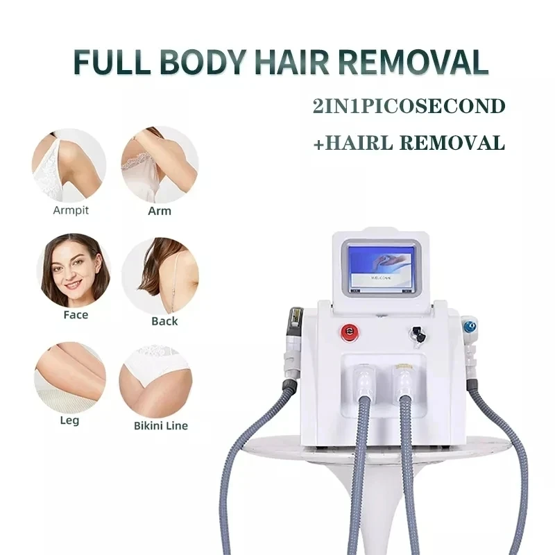 

2 in 1 Portable Ipl Sr Laser/IPL OPT Hair Removal Laser Machine/ Skin Care Rejuvenation For Permanent Use