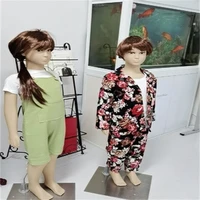 110cm 4 6year plastic whole body universal child cloth mannequin sewing clothing model iron electroplating base display 1pc c046