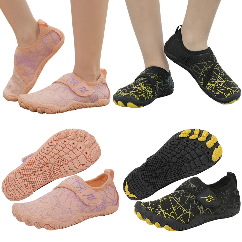 Дышащая Быстросохнущая Детская Обувь Для Воды Гибкая Плавания Удобные Пляжные