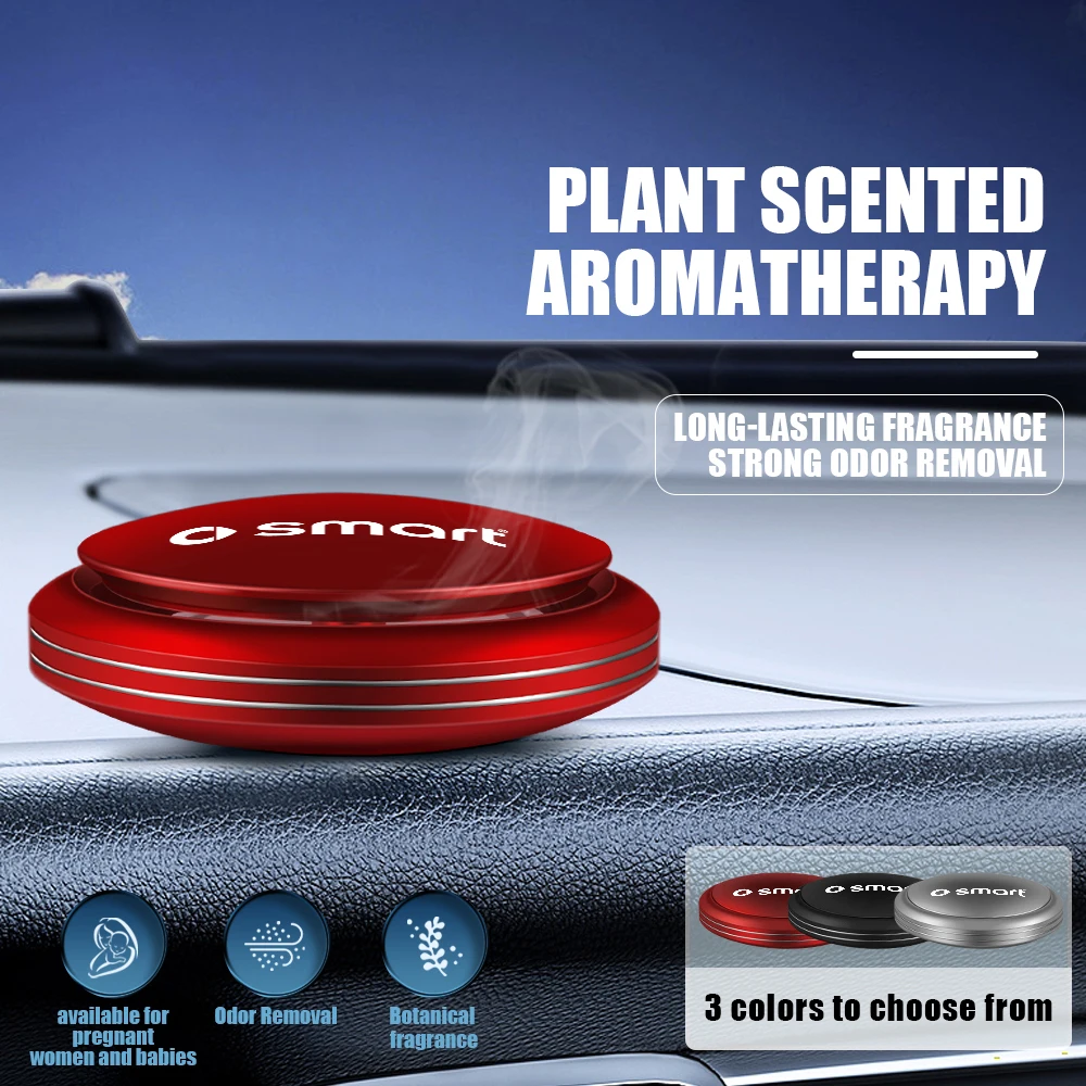 

Car Air Freshener Aluminum Perfume Interior Auto Air Purifier For Smart Eq Fortwo Forfour 452 450 454 Roadster Car Accessories