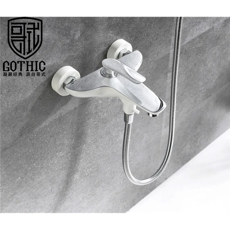 Душевые системы простая в Северной Европе модный набор для душа ванну медный